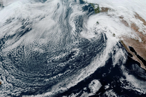 Atmospheric River Over California