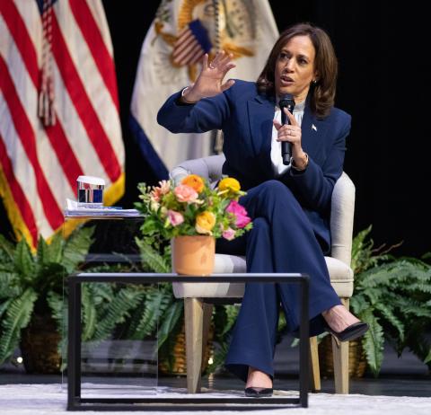 Vice President Kamala Harris Climate Change Discussion 